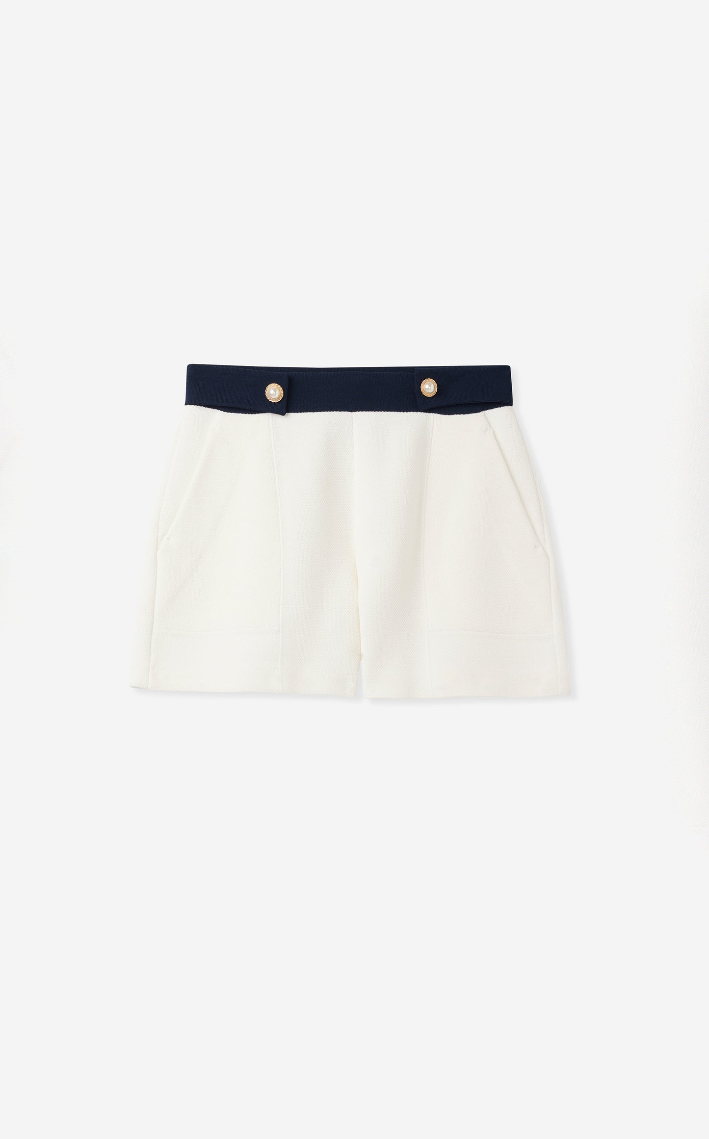 Tara Short in St. John x Malbon Pique Knit